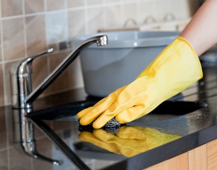 Residential cleaning service in Richmond with polished kitchen surfaces