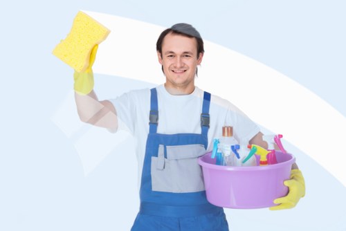 Weekly domestic cleaning setup in a Richmond apartment